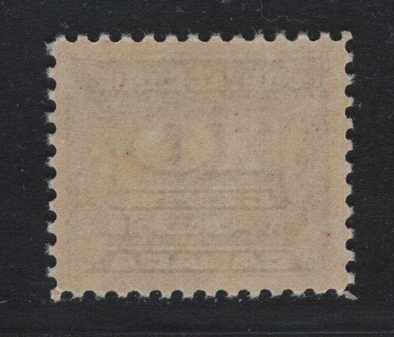 Lot 62 Canada (C) #J14 10c Bluish Violet , 1933-1934 Third Postage Due, A FNH Single, BABN-D Paper, Perf 10.8x10.75, Light Fingerprint On Gum But NH.
