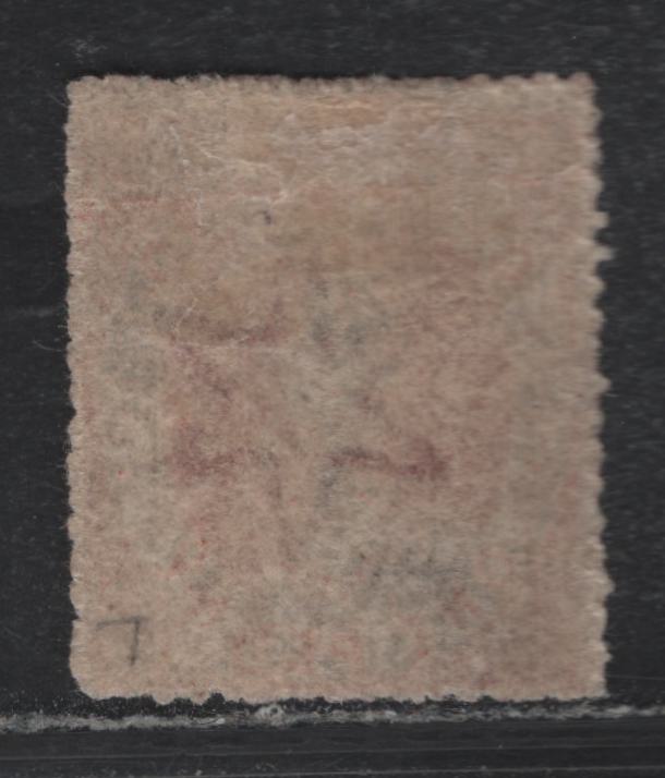 Lot 320 Austalia - Queensland SG#14 1d Carmine Rose , 1860-1861 Chalon Head Issue, A FOG Single, Small Star Wmk, Impression A Little Weak At Top But Does Not Appear To Have Been Cleaned