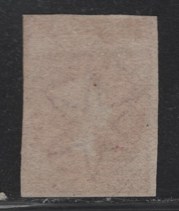Lot 325 Australia - South Australia SG#9 2d Red , 1856-1858 QueenVictoira Courbould Heads Issue, A Fine Used Single, Large Star Wmk, Local Adelaide Printing, Large Margins on 3 Sides, Light Cancel, Right Margin Just Touching To Just Clear.