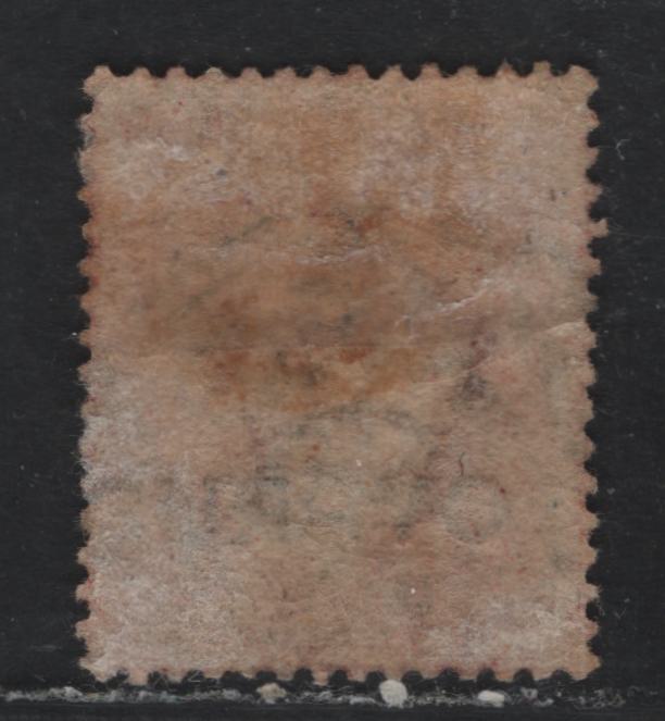 Lot 326 Cyprus (C) SG#2 1d Lake Red , 1880 Overprinted Queen Victoria Line Engraved Issue, A Very Good Used Single, #969 Numeral Cancel For Nicosa, Plate 181