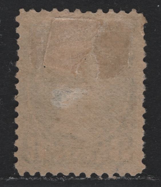 Lot 334 Canada (C)#44a 8c Blue Gray , 1888-1897 Small Queen Issue, A FOG Single, 2O-H Paper, Perf 12