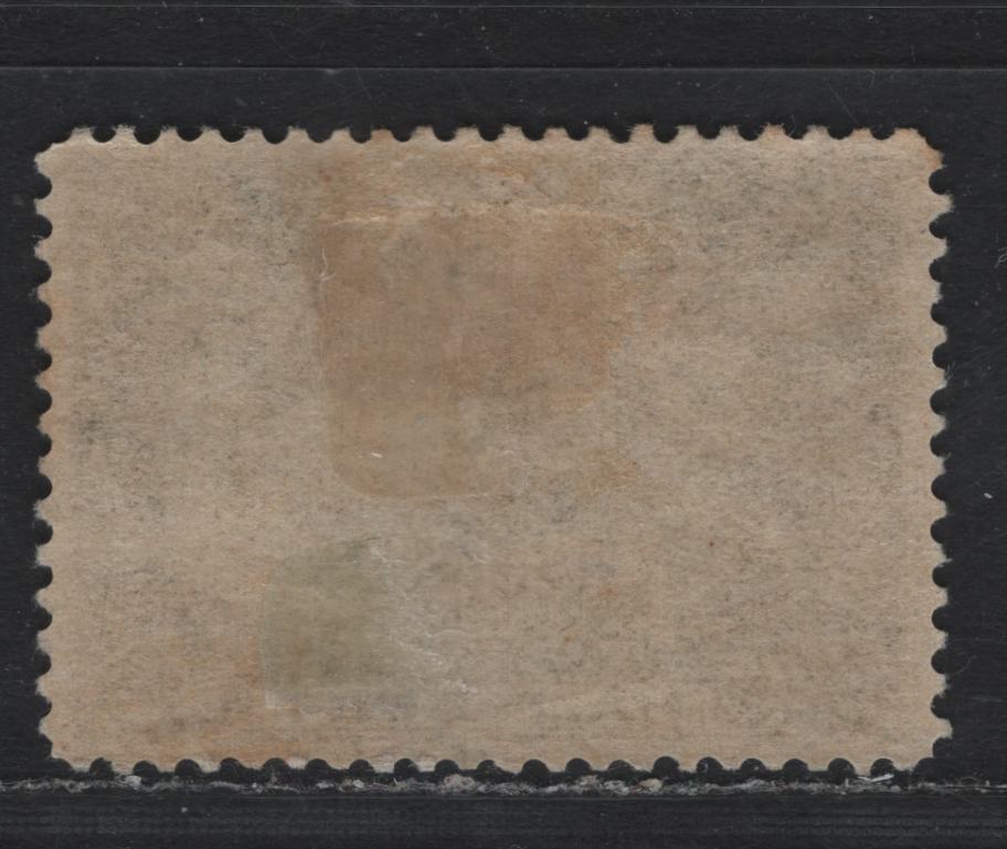 Lot 302 Canada #50 1/2c Black , 1897 Diamond Jubilee Issue, A VFOG Single, ABN-U Paper, Perf 12