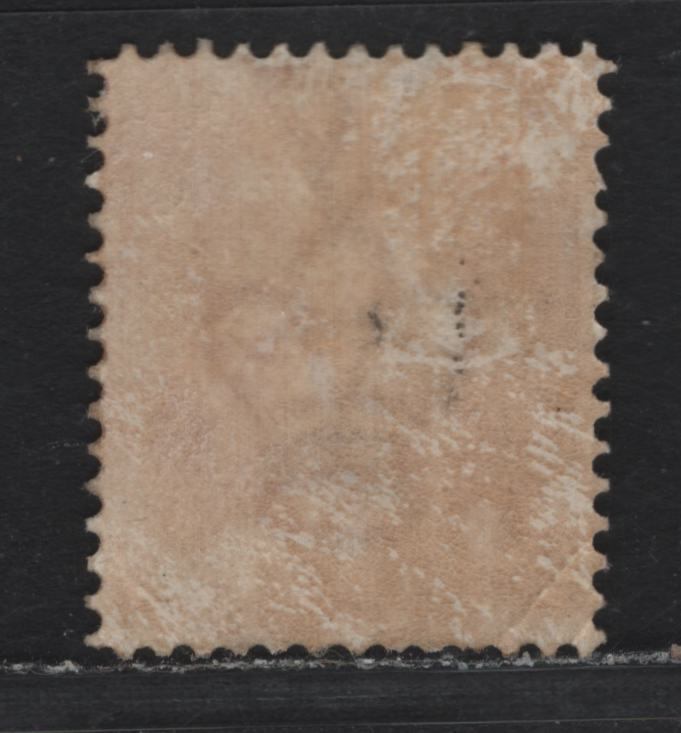 Lot 171 Australia - Victoria SG#313e (SC# 169) 1d Bright Yellow Orange , 1886-1896 Reading Design Stamp Duty Issue, A Very Good Used Single, Scarcest Shade Of This Value, Relatively Light Barred Numeral Cancel, Light Corner Bend At LR.