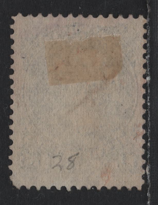Lot 333 Canada #30 15c Grey, 1868 Large Queens Issue, A Fine Used Single Perf 12, Second Ottawa Printing On Vertical Wove Paper