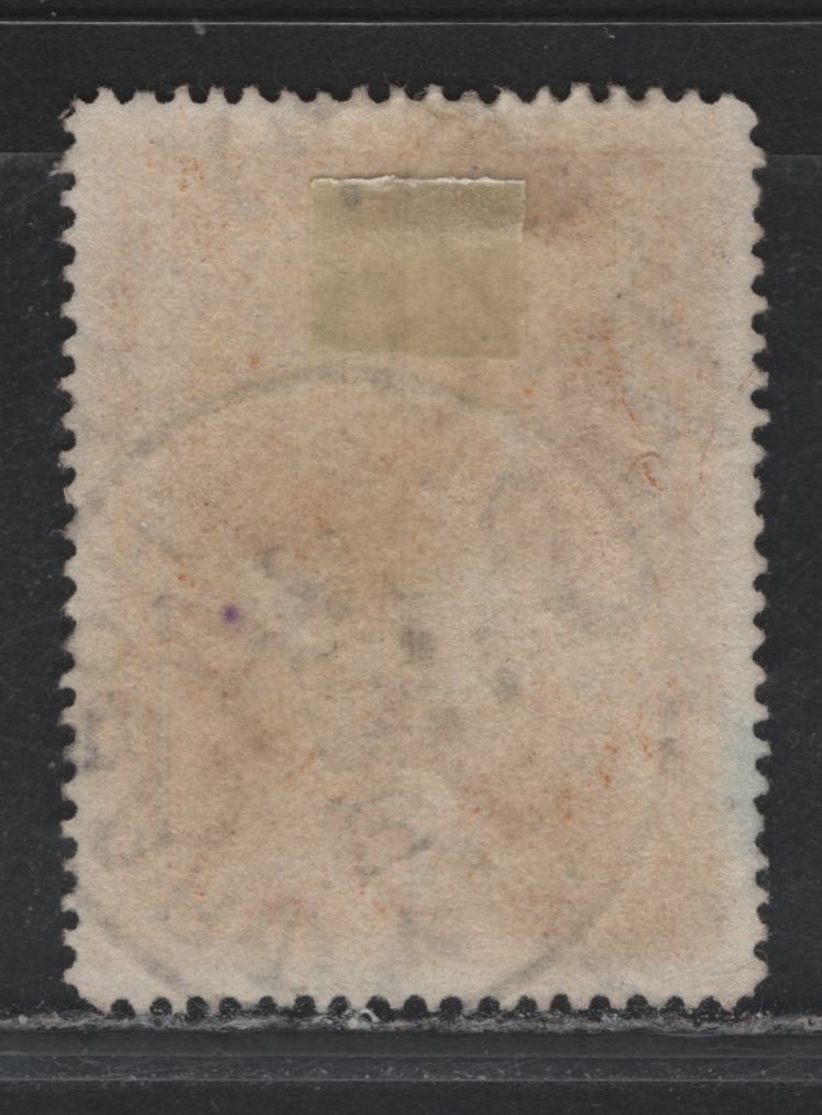 Lot 49 Australia - Tasmania SG#234 (SC# 91) 4d Ochre , 1880-1911 Engraved Pictorial Issue, A Fine Used Single, SON February 28 1907 Hobart CDS