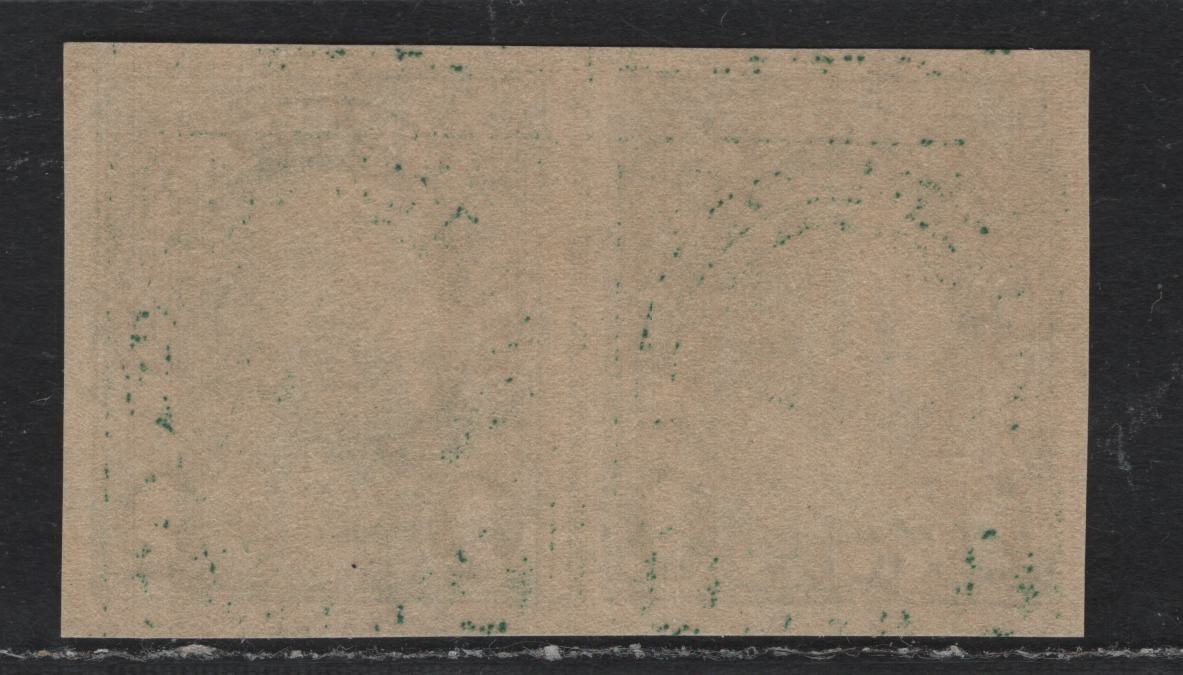 Lot 6 United States SC#575var 1c Green , 1922-1925 4th Bureau Issue, A VFNH Center Line Pair