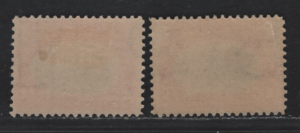 Lot 107 United States SC#295 2c Scarlet/Deep Rose Carmine & Black , 1901 Pan-American Exposition Issue, 2 FOG Singles, Reversed & Inverted-Reversed Wmks