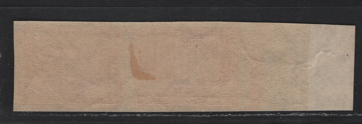 Lot 234 United States SC#371var 2c Carmine , 1909 Alaska Yukon Pacific Exposition Issue, A VFOG Single, Upright Wmk, Partial Imprint Pair With Double Transfer Pair Affecting Both Stamps, The Inner Frameline At Left Is Doubled.