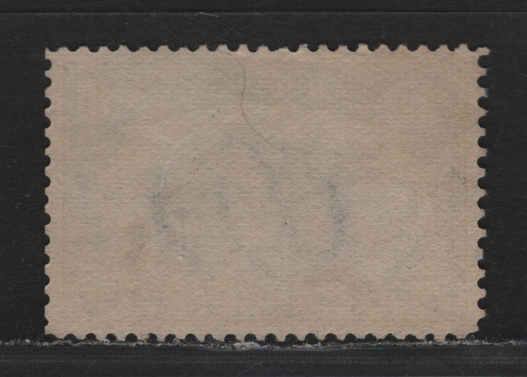 Lot 81 United States SC#290 10c Gray Violet , 1898 Trans-Mississippi Issue, A Fine Used Center Line Single, Sideways Inverted Wmk, From The UL Of the Center 4 Stamps, Curved Lines Visible At Bottom & Right.