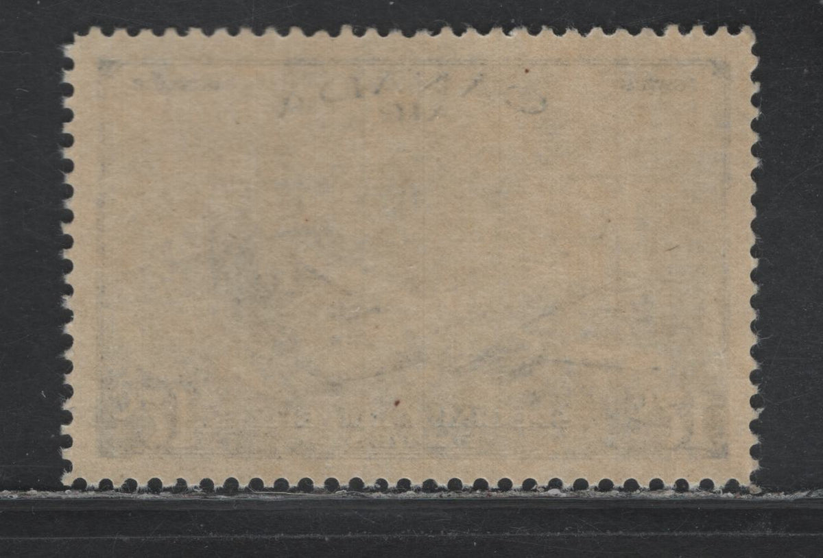 Lot 230 Canada #CE4 17c Deep Ultramarine , 1946 KGVI Peace Issue, A VFNH Single, CBN-TTTTTTTT Paper, Perf 12x11.9