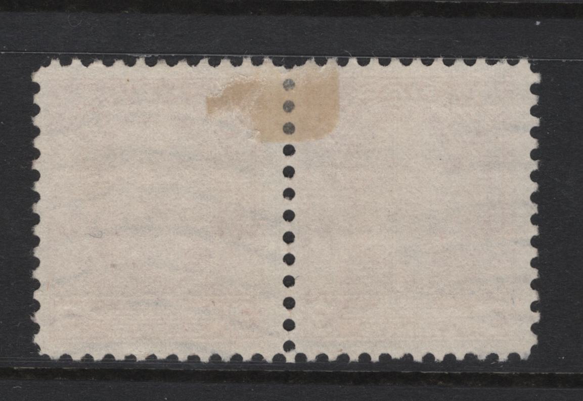 Lot 258 Canada #192, 192i 3c Bright Scarlet King George V, 1932 Imperial Economic Conference Issue, A Fine Used Pair, Paper BABN-O, Perf 11.1x10.8, 17.9x22mm Design Showing Broken E Variety From Pos. 87, Plate 2 LR Pane.