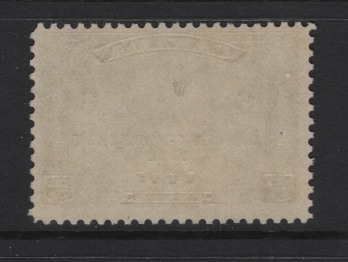 Lot 278 Canada #C4 6c on 5c Olive Brown Mercury With Scroll & Globe, 1932 Airmail Issue, A FNH Single, Paper BABN-EE, Showing Extra Island Between Greenland & Baffin Island