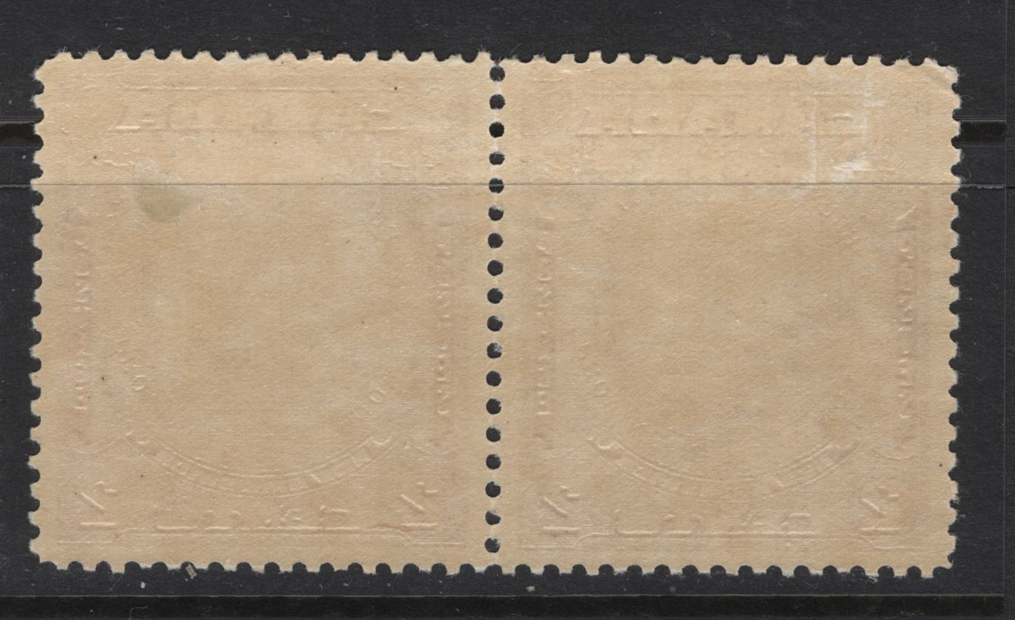 Lot 329 Canada (C) #210, 210var 2c Pale Brown Red New Brunswick Seal, 1934 New Brunswick Issue, 2 VFOG Singles, Paper BABN-GG, Extended Frameline At UR & Closed Frameline On Right Stamp