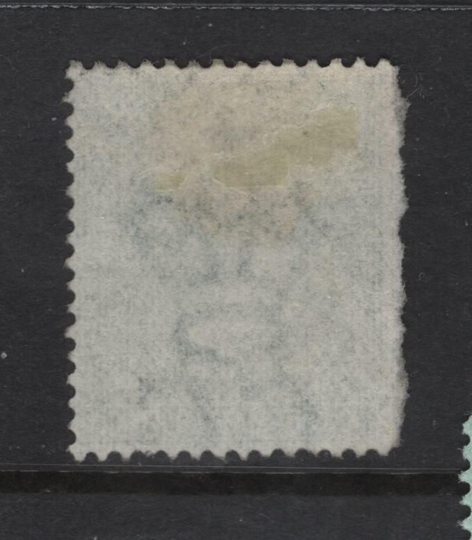 Lot 373 Bermuda (C) SG#8 1/- Green Queen Victoria, 1865-1903 Queen Victoria Keyplate Issue, A Good Unused Single, Crown CC Wmk, Town Wing Margin Example Without Gum