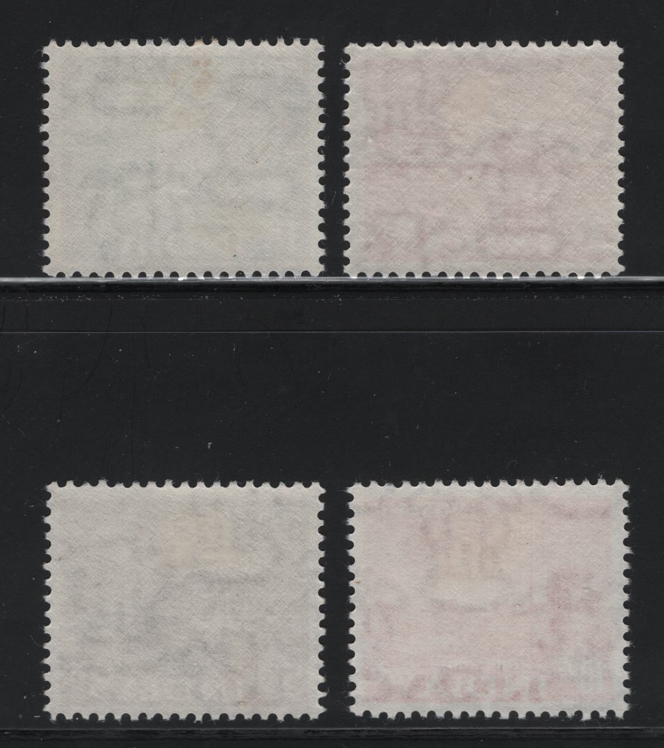 Lot 104 India #316-319 1R-10R Deep Blue Green - Orange Industrial Scenes, 1958-1963 5 Year Plan Definitives, 4 Fine & VFOG Singles With Asokan Capital Wmk