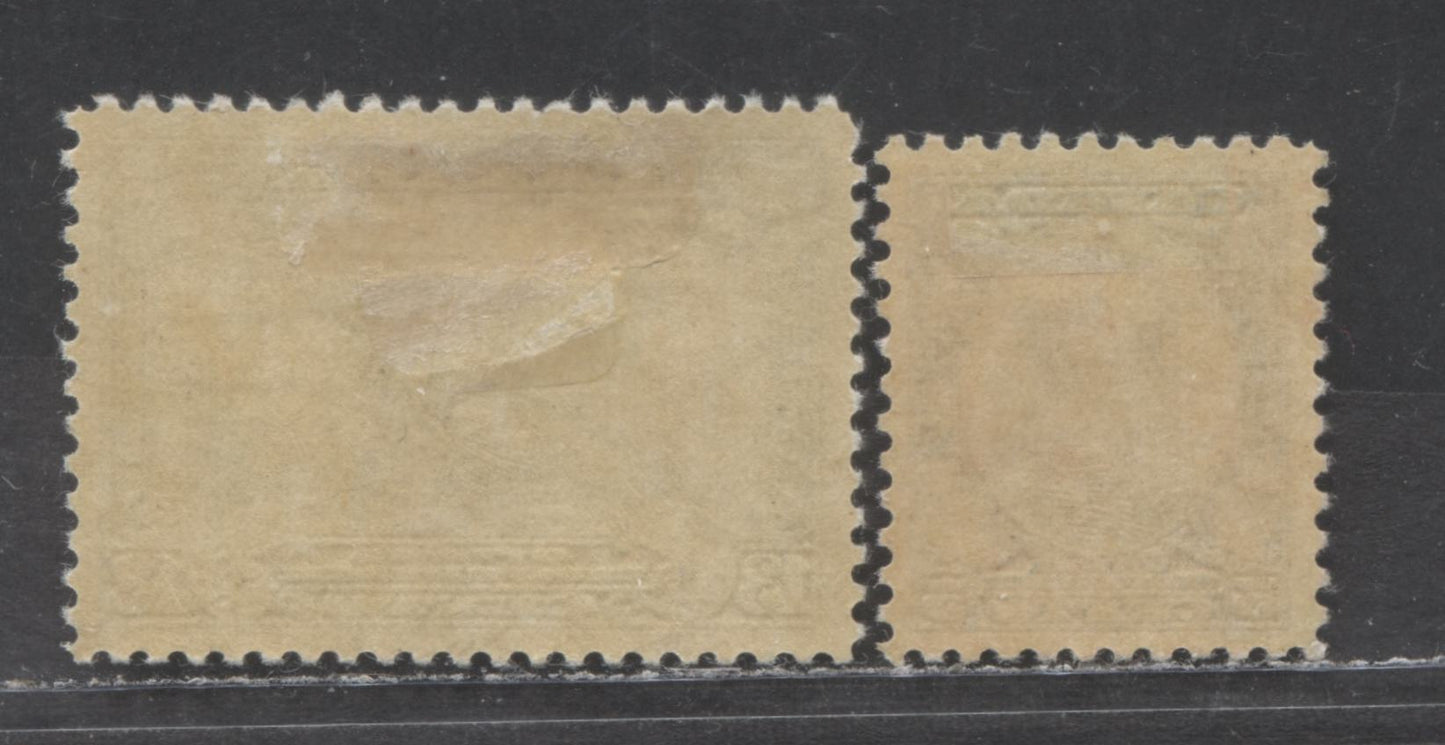 Canada #193-194 5c & 13c Dull Blue & Deep Green Prince Of Wales & Britannia, 1932 Imperial Economic Conference, 2 VFOG Singles