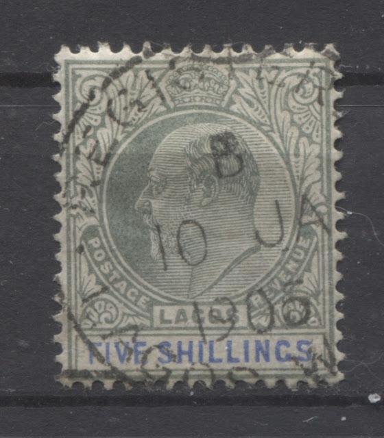 Cancellations and Postal History of the 1904 King Edward VII Issue of Lagos