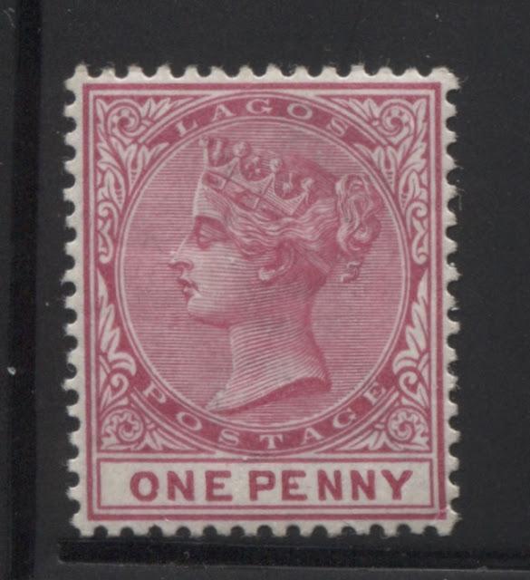 Printings of the 1/2d Green and 1d Carmine Queen Victoria Keyplate Stamps of Lagos 1887-1904 Part Three