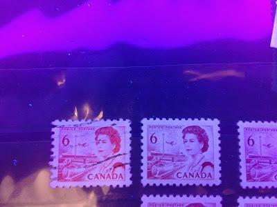 The 5c Atlantic Fishing Village Stamp of the 1967-1973 Centennial Issue Part Three And 6c Orange Transportation Part One