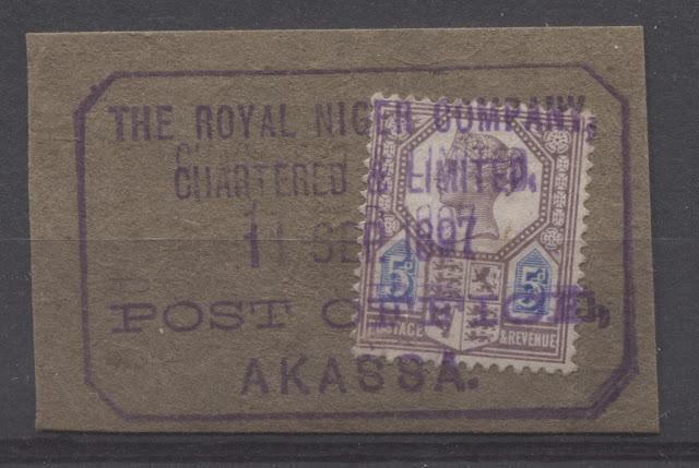 The Overprinted Great Britain Issues Of Niger Coast Protectorate 1892-1894 Part Four