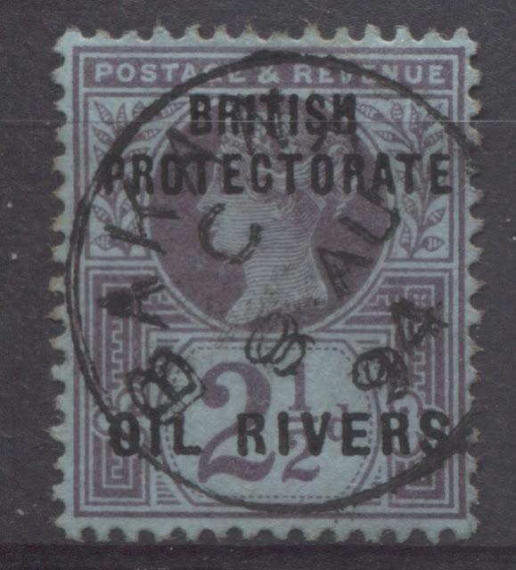 The Overprinted Great Britain Issues Of Niger Coast Protectorate 1892-1894 Part Three