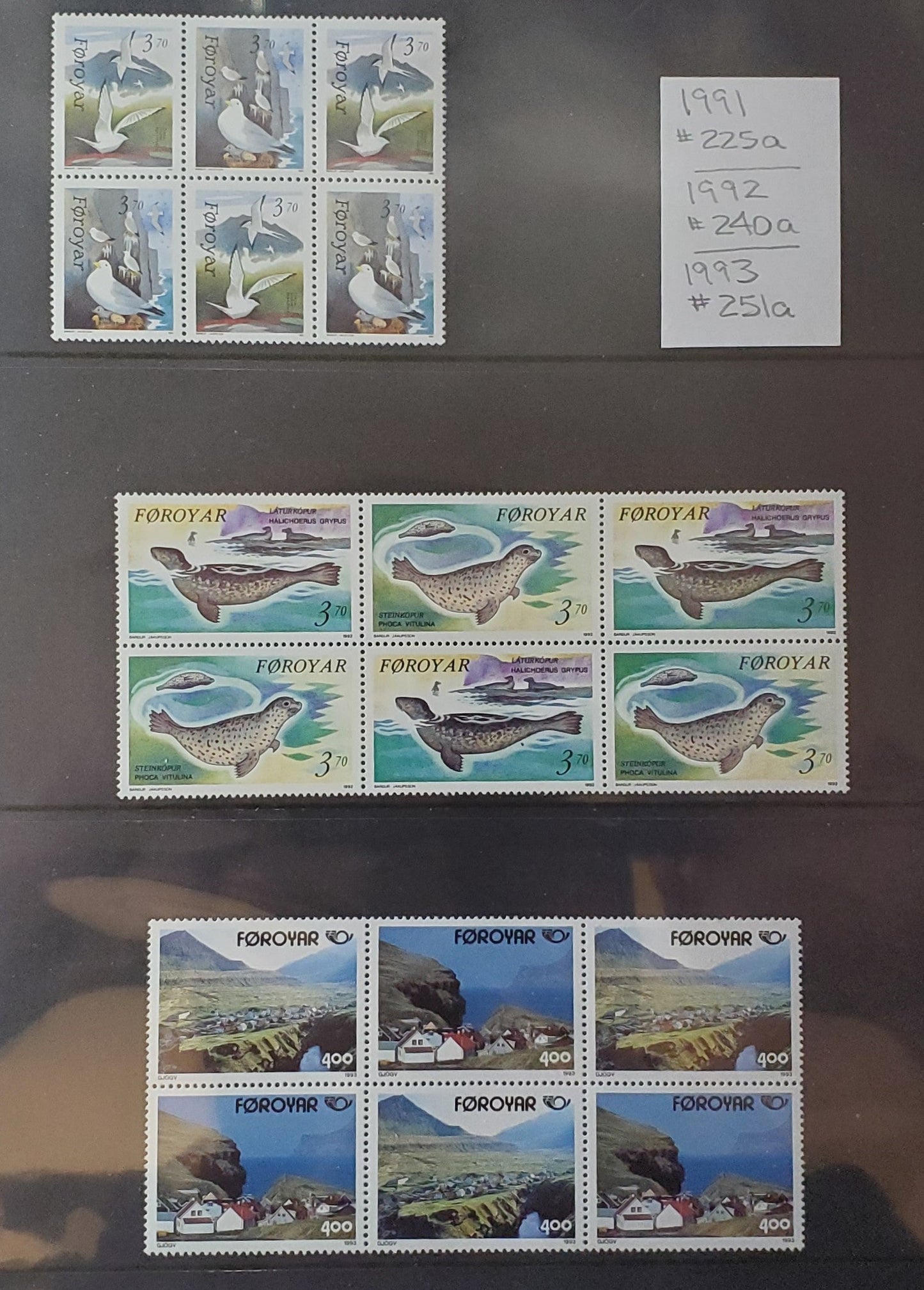 Complete 1975-2006 MNH Faroe Islands Collection