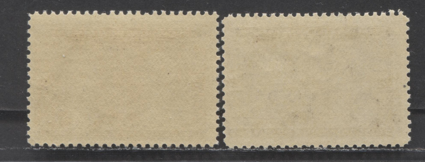 Canada #96 1/2c Black Brown & Brown Black Prince & Princess Of Wales, 1908 Quebec Tercentenary Issue, 2 FNH Singles