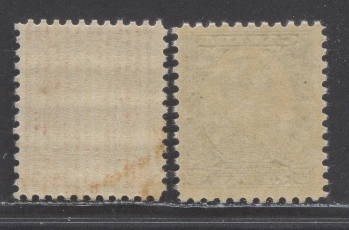 Canada #192-193 3c-5c Deep Red-Dull Blue King George V & Prince Of Wales, 1932 Imperial Economic Conference Issue, 2 FNH Singles