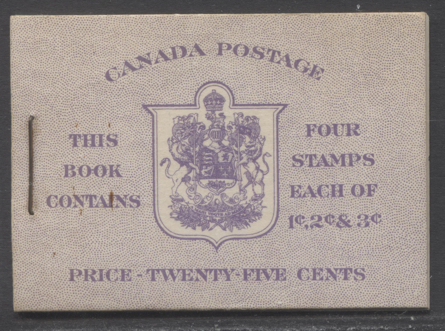 Lot 346 Canada #BK37e As Lot 346, But With Loose Interleaf Page Due To Foldover Error