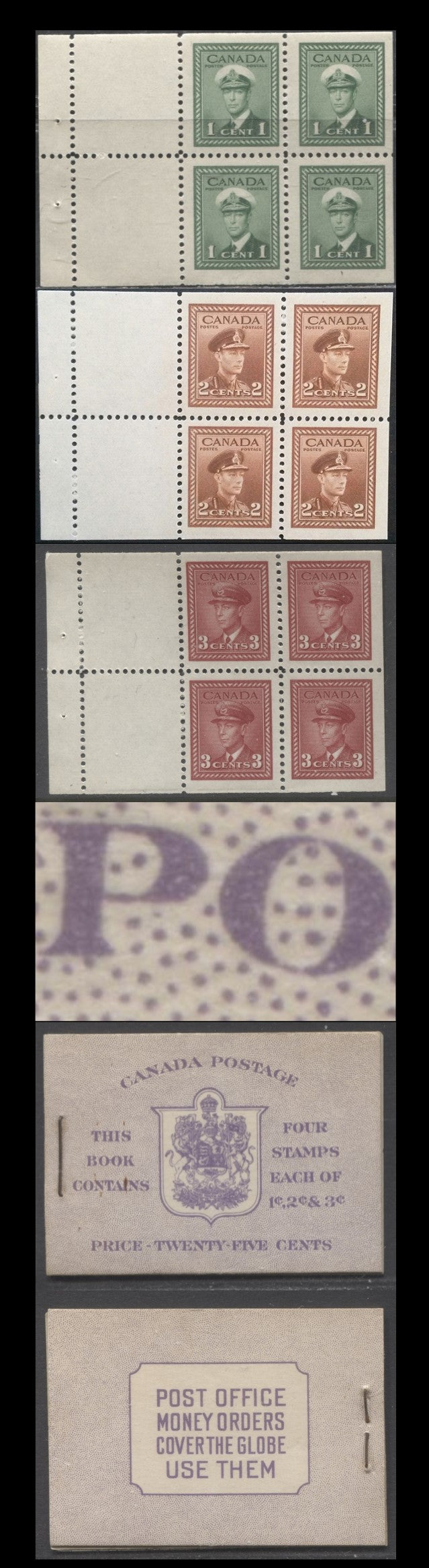 Lot 346 Canada #BK37e As Lot 346, But With Loose Interleaf Page Due To Foldover Error