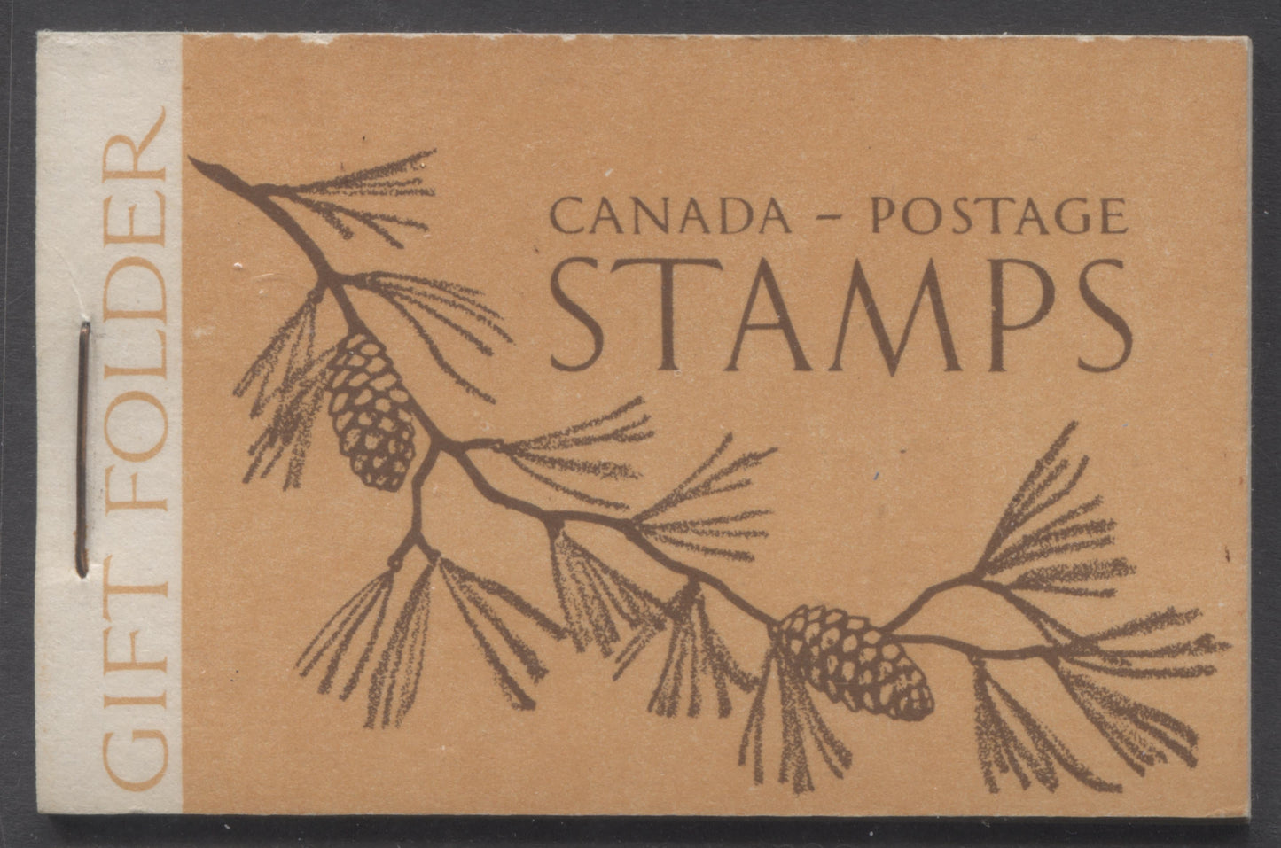 Lot 383 Canada #BK39a 1942-1947 War Issue, A Complete $1 English Booklet With 3c Rosy Purple & 4c Dark Carmine Panes Of 4 & 2 Panes Of 4 Of 7c blue. Combination Gift Booklet, 17mm Staple, English Text, 404,500 Issued, CBN-XXXXXX Paper