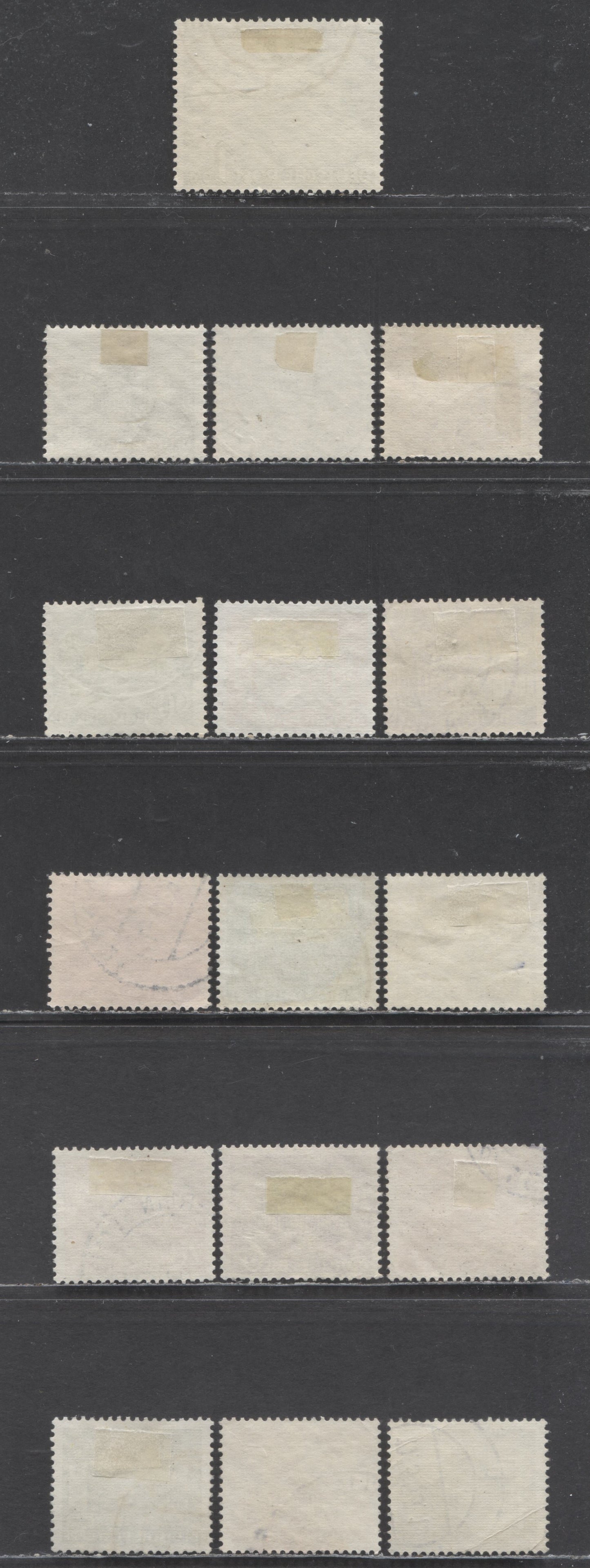 Germany-Berlin SC#9N43-9N57 (Mi#42-57) 1949 Definitives Issue, Simplified Set To 1m, 16 Very Fine Used Singles, Click on Listing to See ALL Pictures, Estimated Value $10 USD