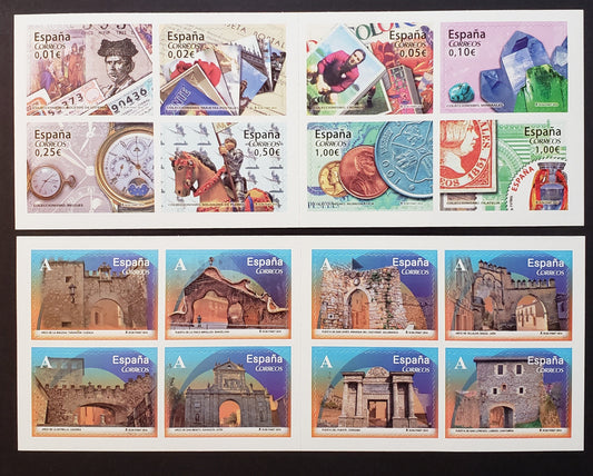 Lot 50 Spain SC#3947/3956 2014 Arches And Gates . Collectable Items Issues, 2 VFNH Booklets Of 8, Click on Listing to See ALL Pictures, 2017 Scott Cat. $16.75