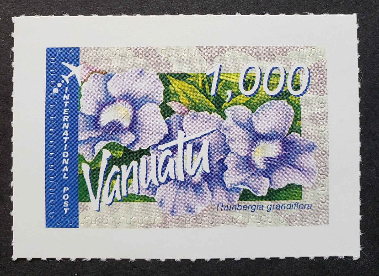 Lot 162 Vanuatu SC#907 1000v 2006 Flowers Issue, A VFNH Single, Click on Listing to See ALL Pictures, 2017 Scott Cat. $16.5