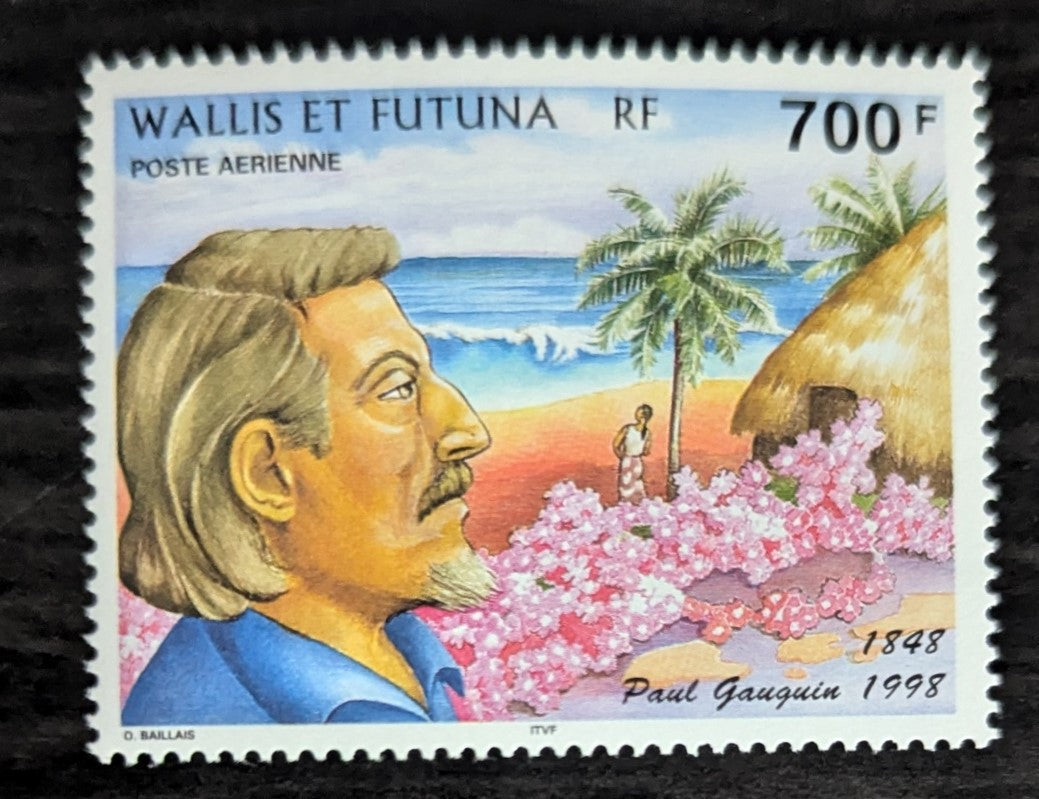 Lot 53 Wallis & Futuna SC#C203 700fr Multicolored 1998 Paul Gauguin Issue, A VFNH Single, Click on Listing to See ALL Pictures, 2017 Scott Cat. $19