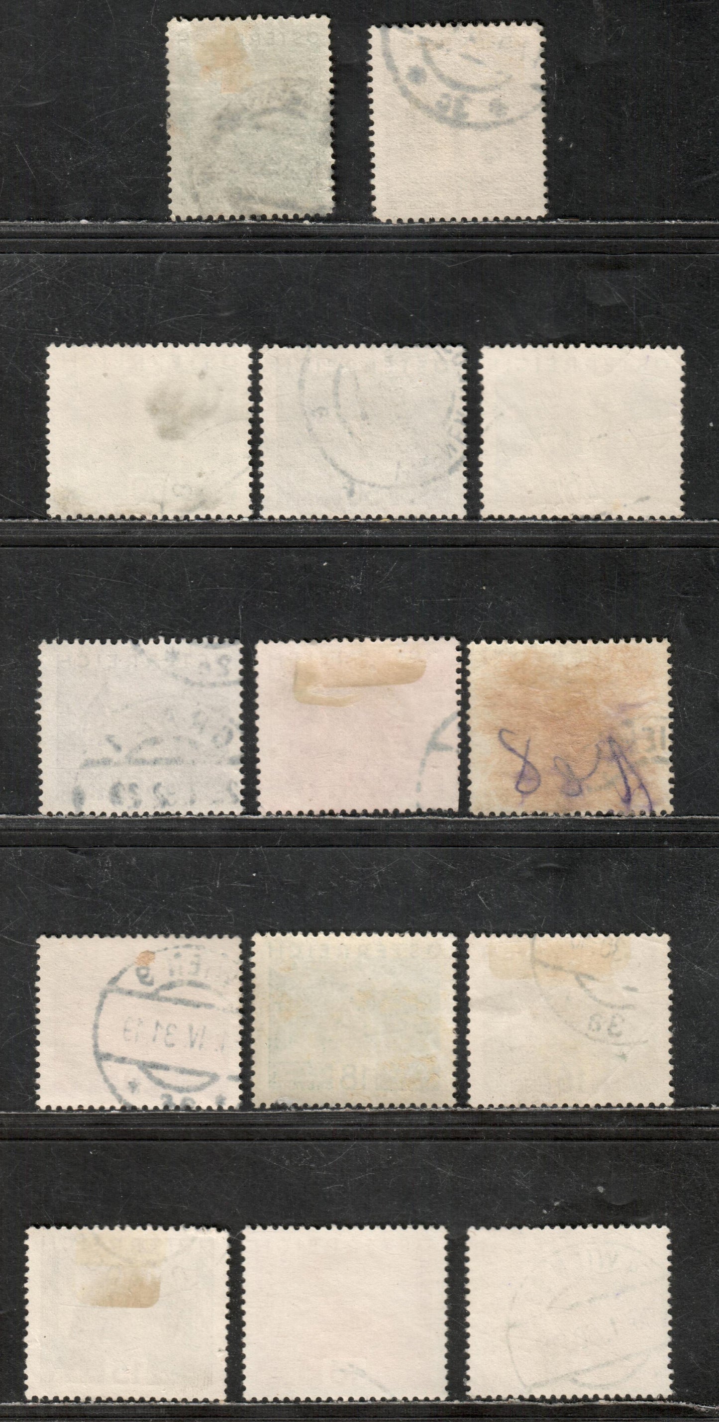 Lot 35 Austria SC#326/339 1929-1930 Gussing / St. Stephen's Cathedral Issue, 14 F-VF Used And OG Singles, Click on Listing to See ALL Pictures, 2022 Scott Classic Cat. $24.65