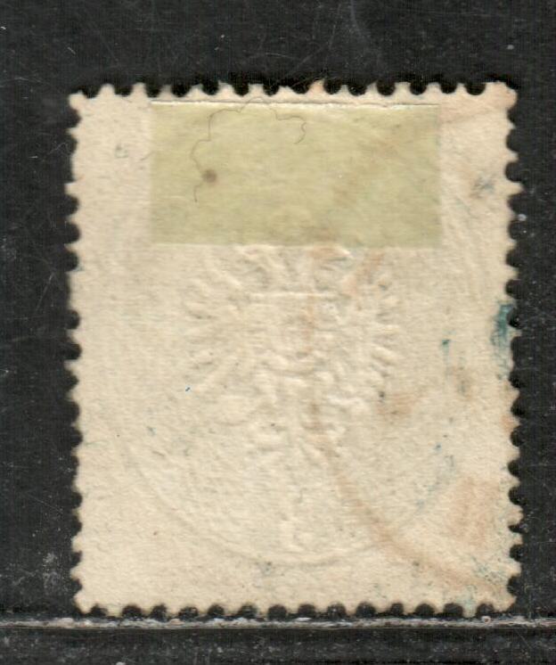 Lot 4 Austria SC#18 3kr Green 1863 Coat Of Arms Issue, A Very Fine Used Single, Click on Listing to See ALL Pictures, 2022 Scott Classic Cat. $100