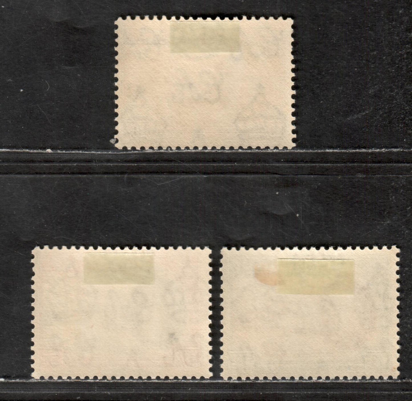 Lot 45 Gold Coast SG#129/132 1938-1941 George VI And Christiansborg Castle Issue, Comb Perf 11 1/2 x 12 , 3 F & VF OG Singles, Click on Listing to See ALL Pictures, Estimated Value $20