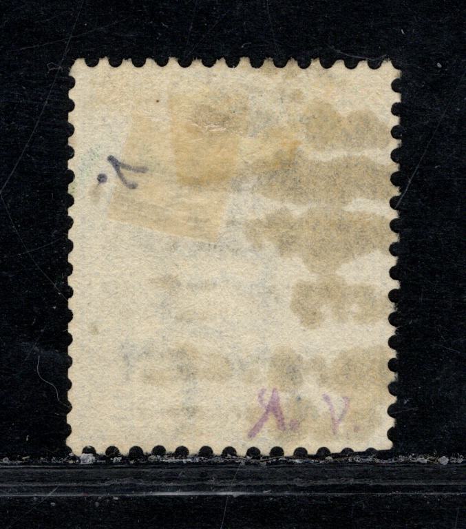 Lagos SG#11 2d Blue & Prussian Blue Queen Victoria, 1876-1879 Queen Victoria Keyplates Issue, A Very Fine Used Single Crown CC Wmk, Comb Perf, November 1880 Printing