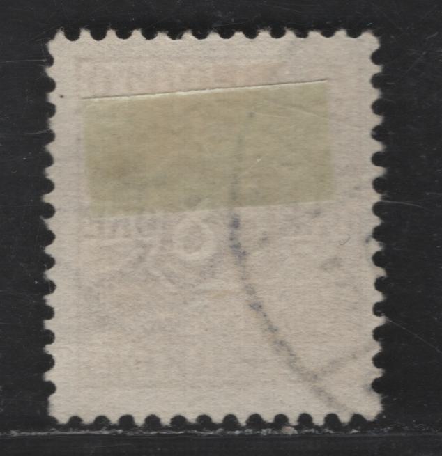 Denmark SC#P7 68o Yellow Brown Numeral of Value, 1907 Newspaper Issue, A Fine Used Single, Wmk 113, Perf 13