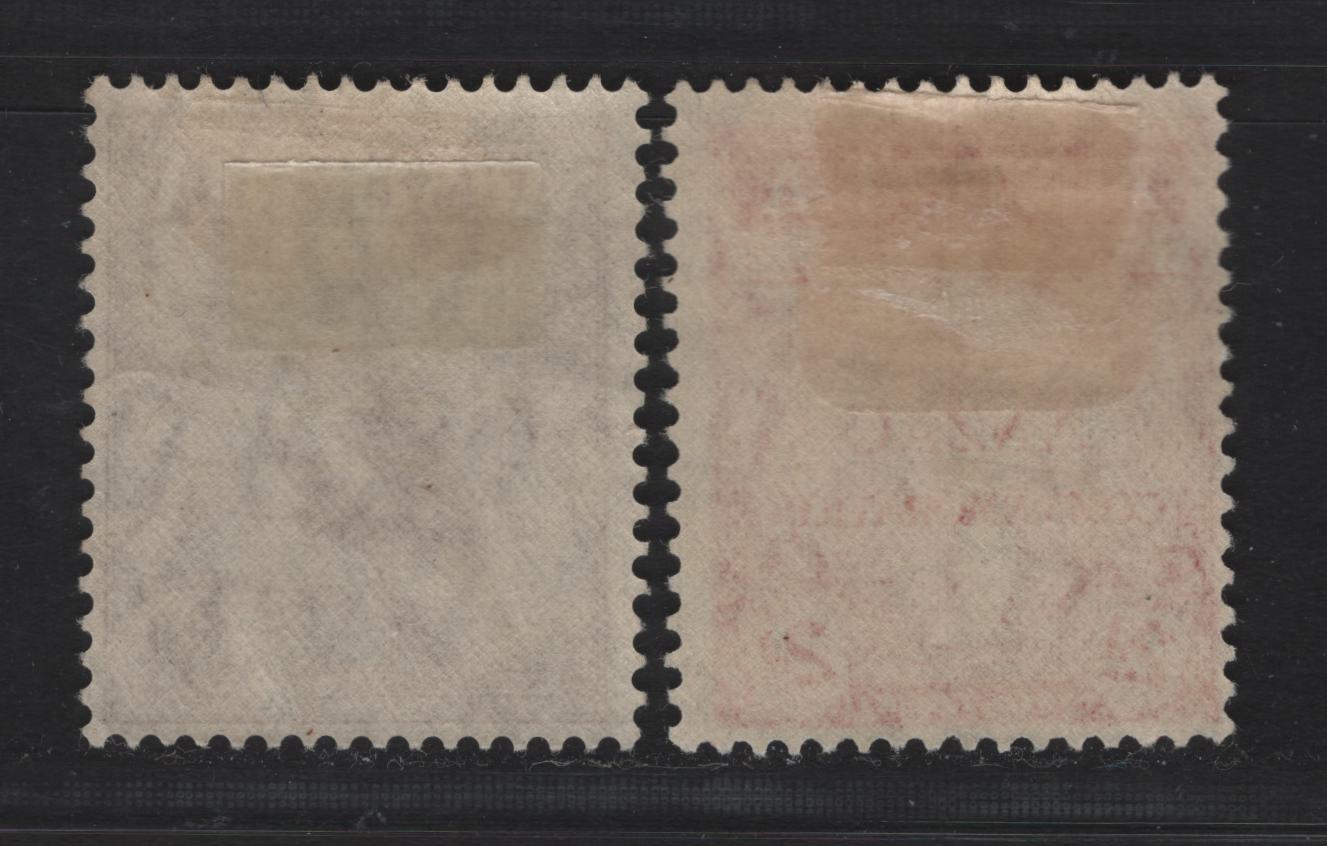 Australia SG#146, 154 6d - 2d Red Brown - Scarlet Kookaburra - Monument, 1932 Kookaburra - Anzac Issues, 2 FOG Singles