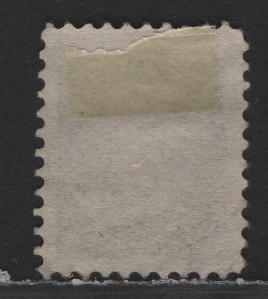 Lot 210 Canada #34 1/2c Silver Black Queen Victoria, 1870-1893 Small Queen Issue, A Fine Used Single, Late Second Ottawa Printing, Paper Type 2O-F (See Body), Belleville, ON Squared Circle Cancel