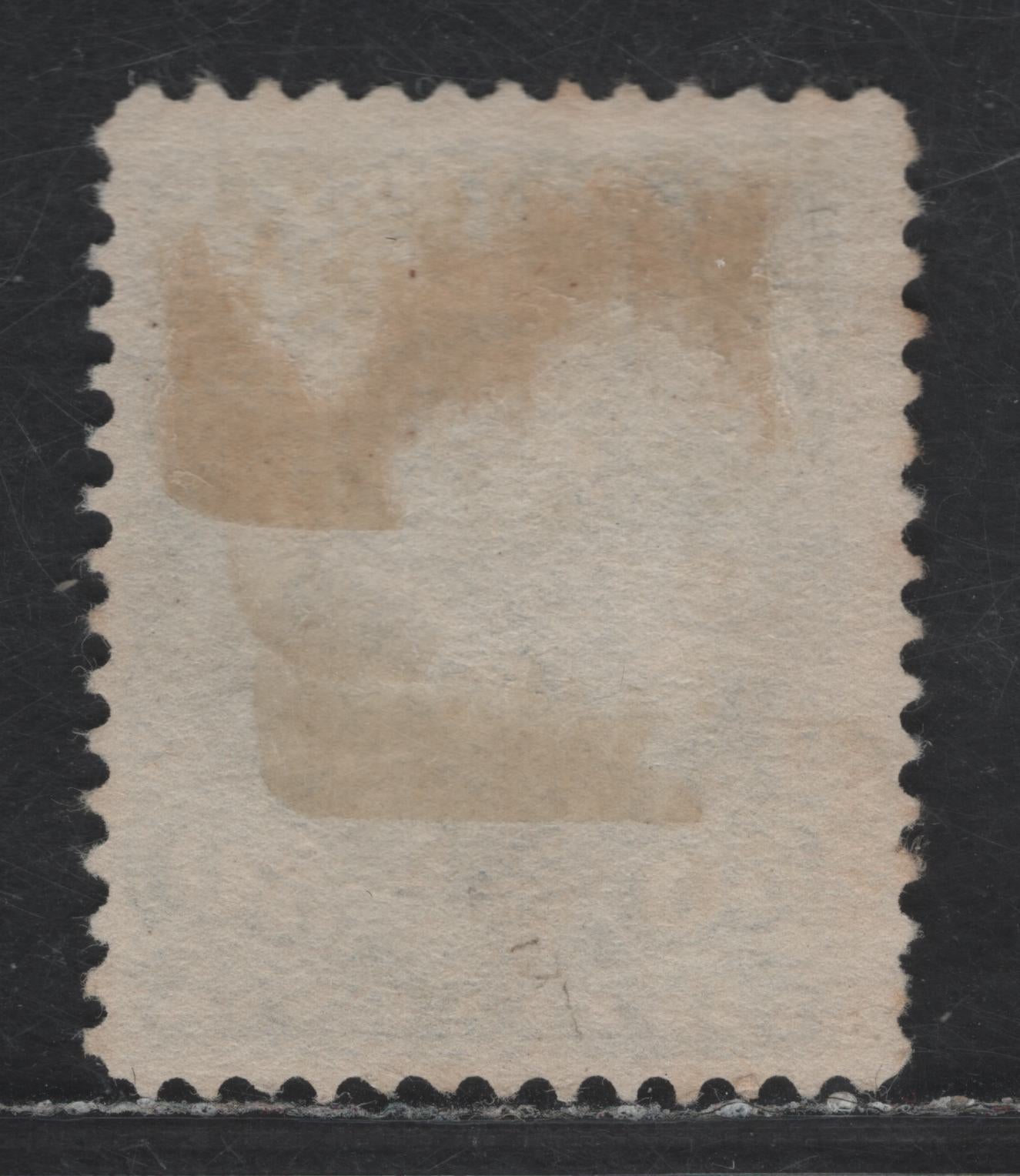 Lot 320 Canada  #47 50c Blue Queen Victoria, 1870-1897 Small Queen Issue, A Fine Used Single Late Second Ottawa Printing On Soft, Porous Horiziontal Wove With Fine Mesh & Smooth Finish (2O-I), Perf. 12, June 17, 1903 Toronto Split Ring Cancel