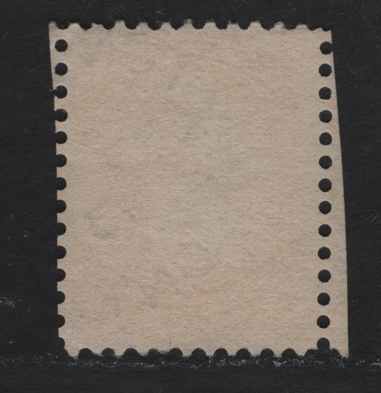 Lot 324 Canada  #35 1c Pale Yellow Queen Victoria, 1870-1897 Small Queen Issue, A Fine Used Single Mid Second Ottawa Printing On Yellowish Newsprint (2O-B), Perf. 12, With Scarce Partial Wyton Station, ON, Split Ring Cancel, Closed In 1912