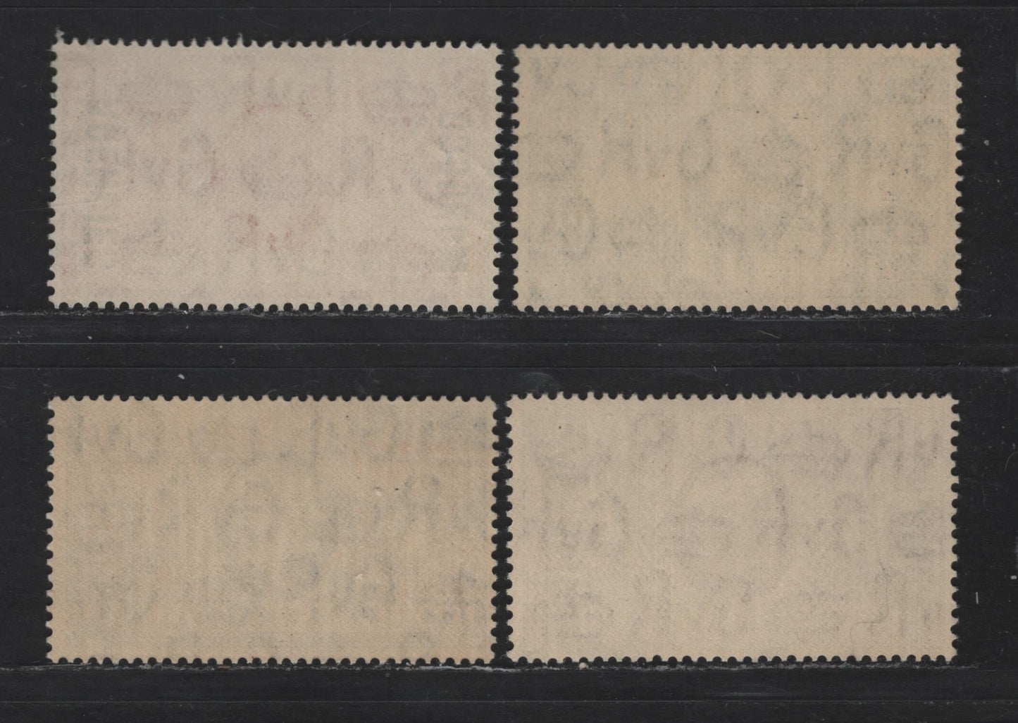 Lot 193 Morocco Agencies SC#226-229 1/2d - 2.5d Dark Green - Ultramarine King George V, 1935 Silver Jubilee Issue, 4 F/VFNH Singles, British Currency, Unlisted In Scott, But 100% Premium Would Seem Reasonable