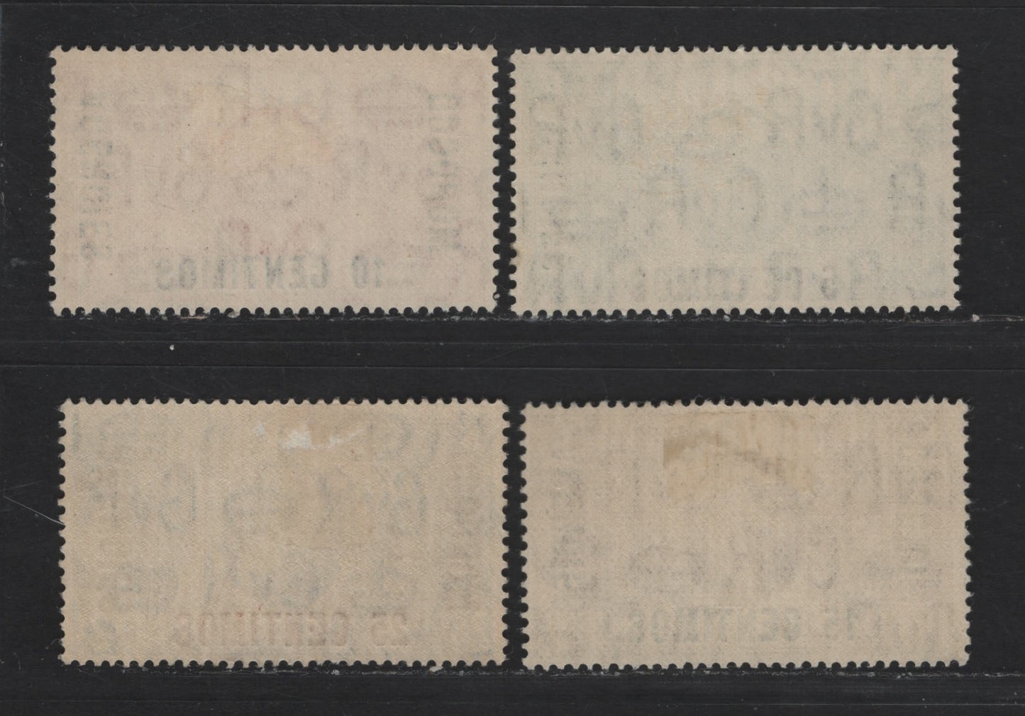 Lot 197 Morocco Agencies SC#67-70 5c - 25c Green - Ultramarine King George V, 1935 Silver Jubilee Issue, 4 F/VFOG Singles