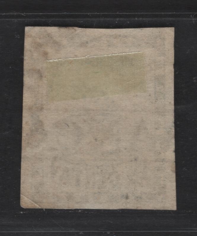 Lot 2 Argentina SC#3 15c Gray Blue Argentina Confederation, 1858 Argentina Confederation Issue, A Fine Used Single, Small Corner Crease at Lower Right Away From Design, Cancel Could Be Forged, But Looks Okay