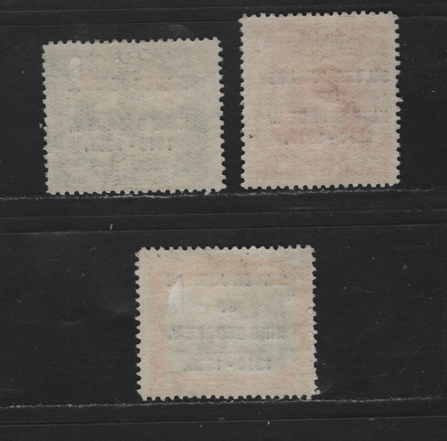 Lot 227 Cook Islands SC#98-100 1d - 6d Dark Carmine & Brown Red - Dull Orange & Green Captain Cook - RMS Monowai, 1935 Silver Jubilee Issue, 3 F/VFOG Singles