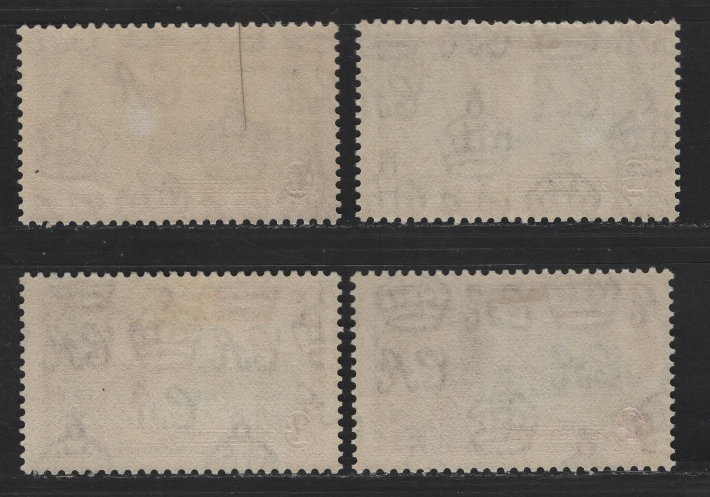 Lot 284 Bermuda SC#103 1/- Deep Plum & Bluish Black King George V & Castle, 1935 Silver Jubilee Issue, A Very Fine Used Single