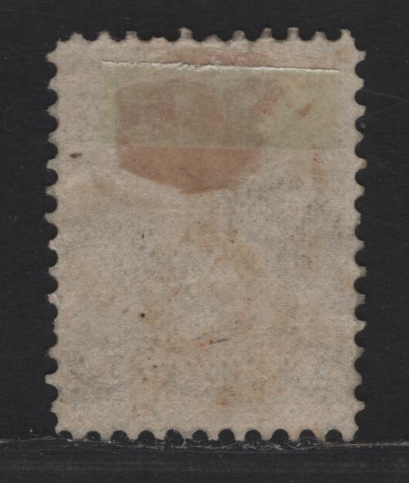 Lot 301 Canada SC#42 5c Gray Queen Victoria, 1870-1893 Small Queen Issue, A Fine Used Single, Late 2nd Ottawa Printing, Clear Sharp Impression, 2O-U Paper